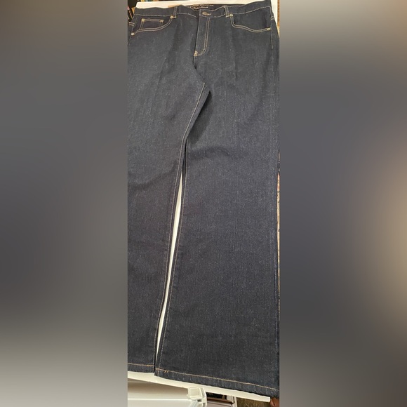 Lauren Jeans Co. R. Lauren Classic Boot Cut Stretch. Dark Wash .Size 16 X 31 NEW - Picture 14 of 14